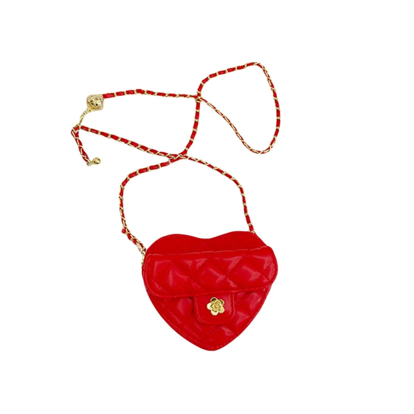 Captivating New Cute Mini Heart Shaped Crossbody Handbag PU Leather Coin Change Purse for Toddlers Little Girls - So Real Fashion