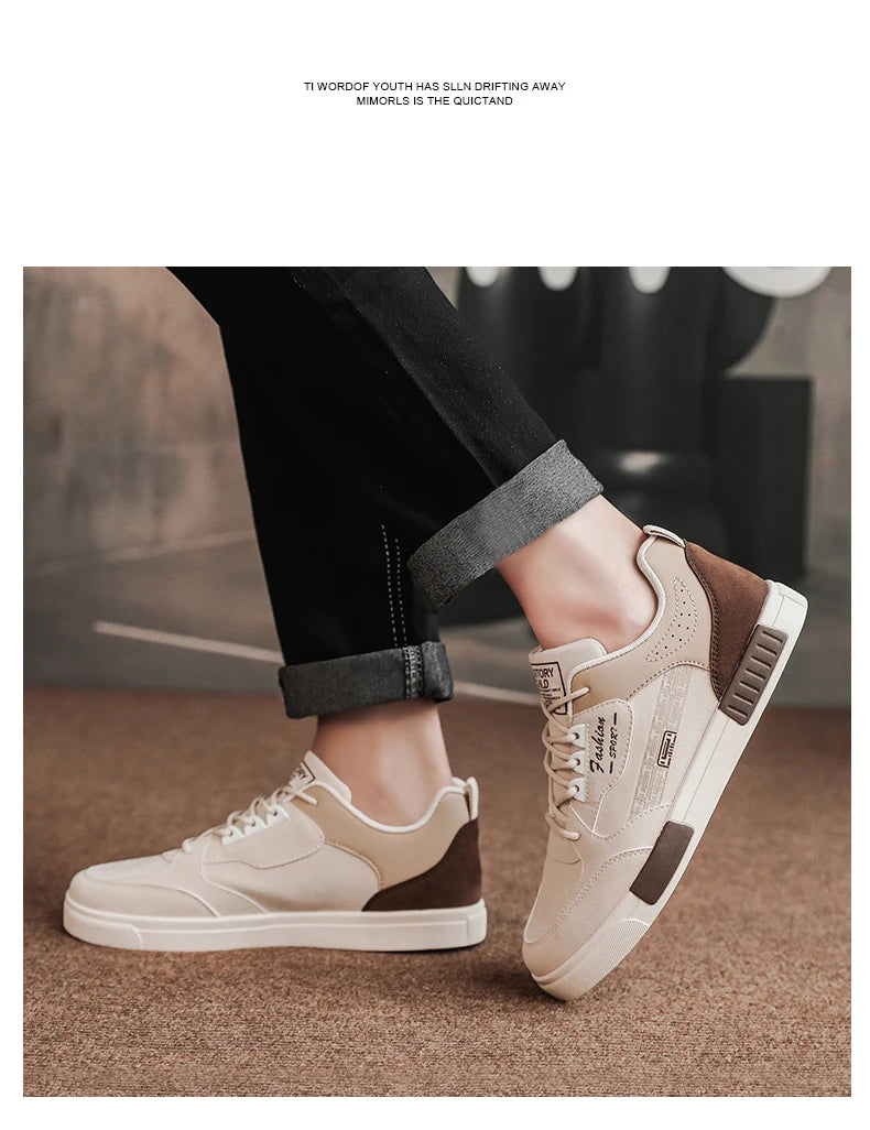 Men Shoes Summer Skateboarding Shoes Vulcanized Fashion Casual Sport Shoes For Men Flat Sneakers Walking Footwear