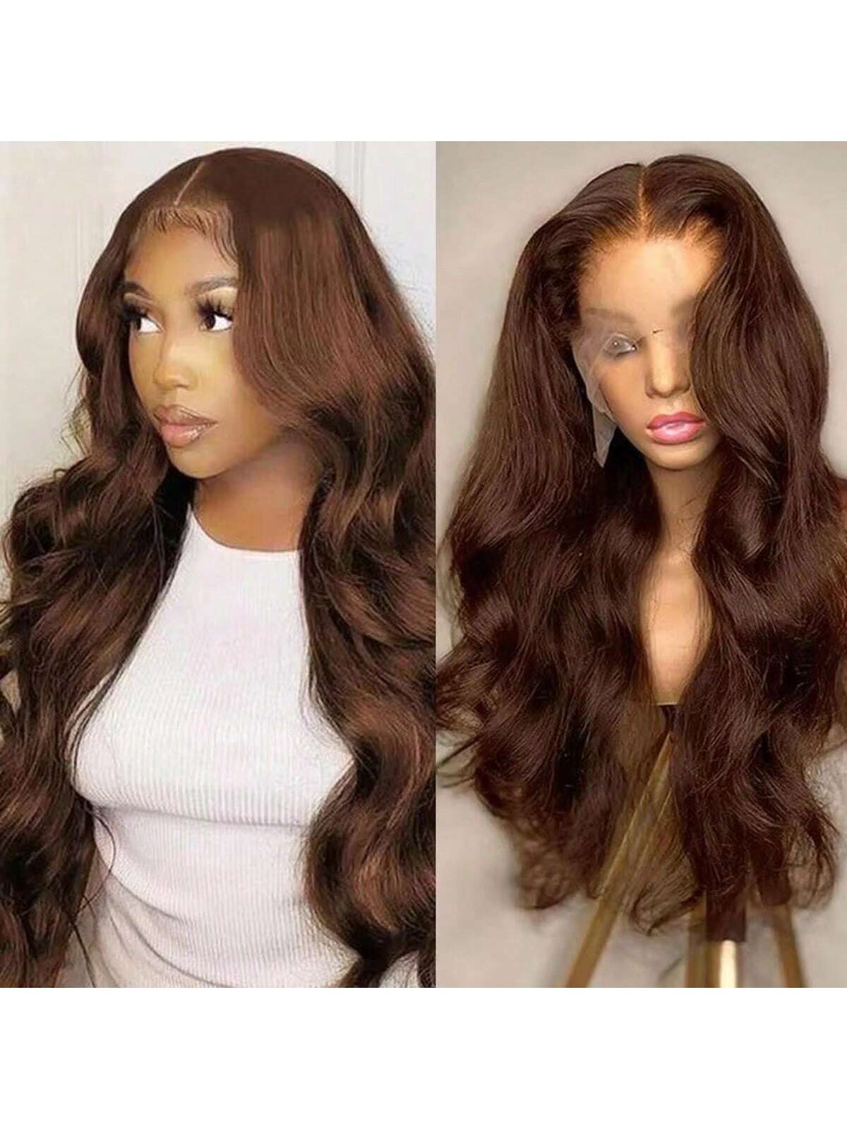 Blonde Burgundy Black Body Wave Lace Front Wig - So Real Fashion