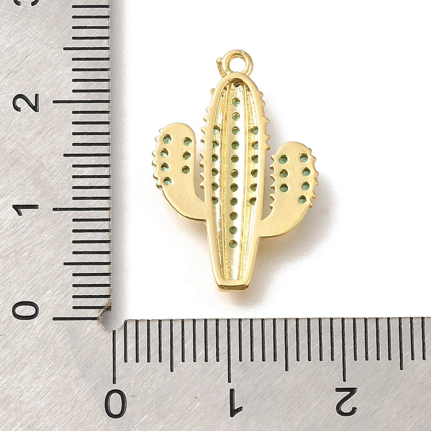 Gold Cactus Charms Earrings Necklaces Bracelets More - So Real Fashion