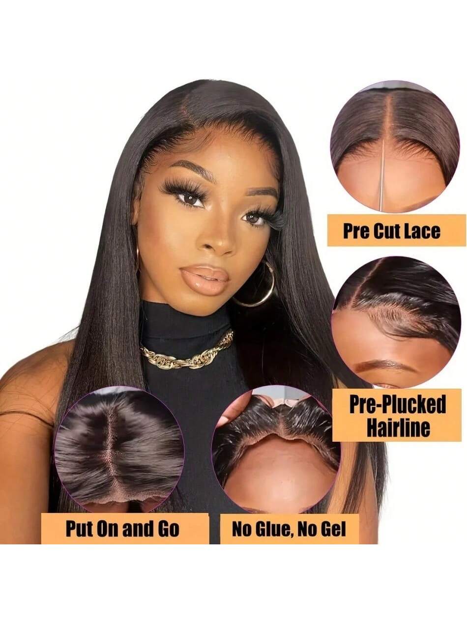 HD Lace Straight Human Hair GoTo Wig - So Real Fashion