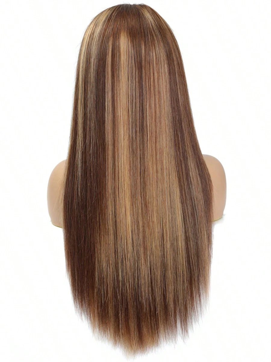 Highlight Ombre 360 Lace Front Human Hair Wig - So Real Fashion