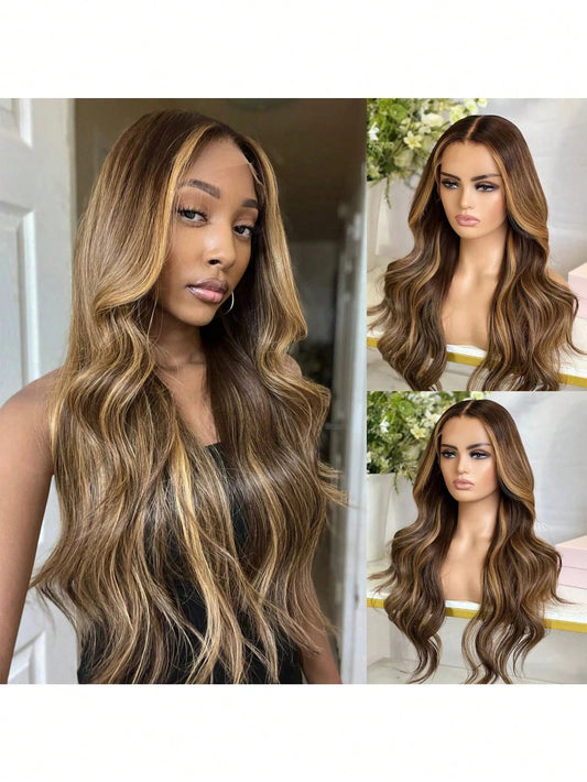 Honey Blonde Body Wave HD Lace Front Wig - So Real Fashion