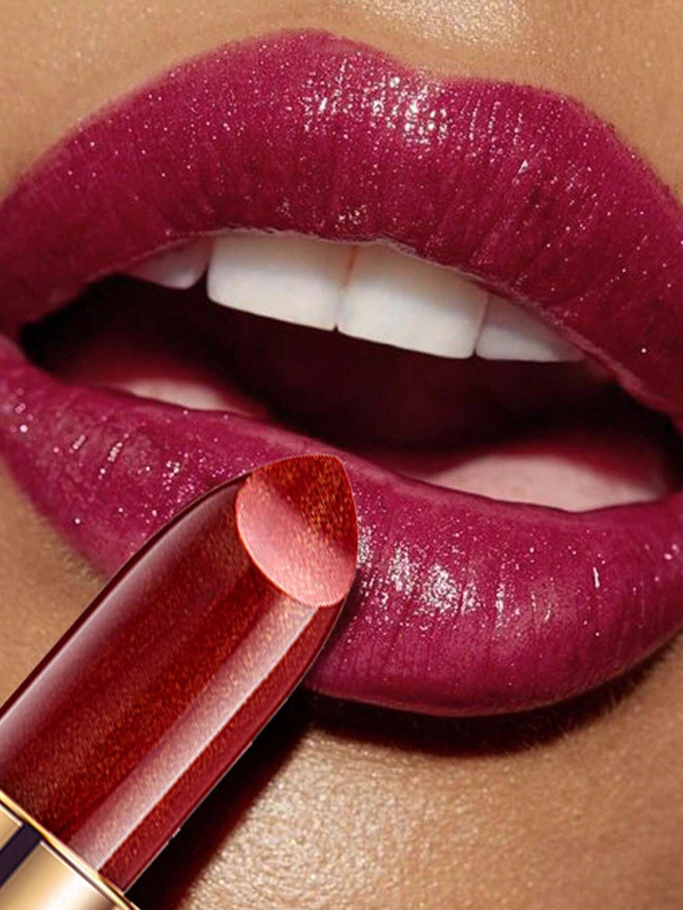 Mermaid Shimmery Metal Pearl Lipstick Gilt Lipstick Net Content 3.6g - So Real Fashion