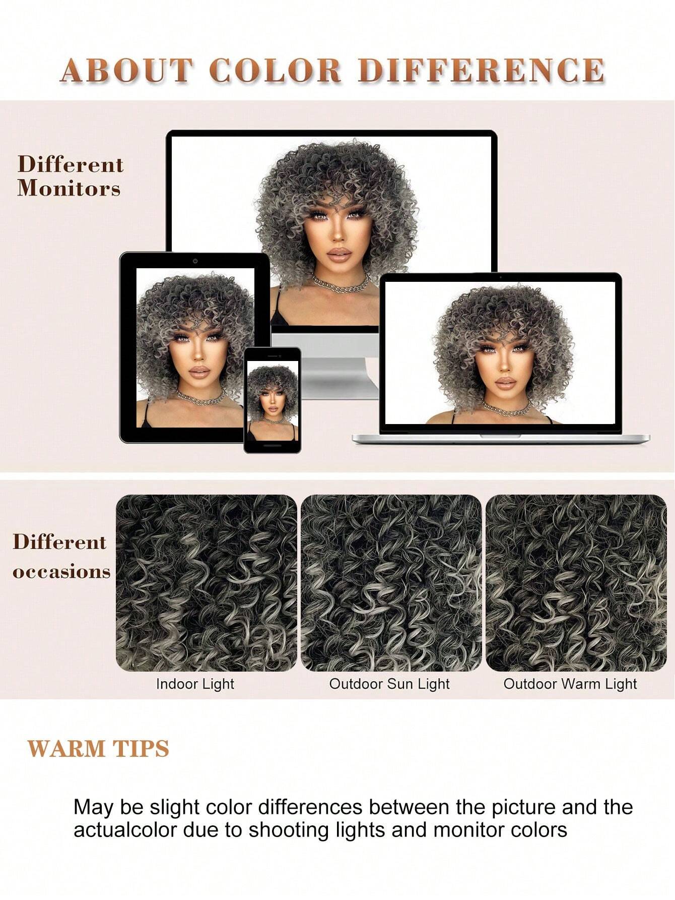 Nimoki Instant Chic Curly Bangs Transformation - So Real Fashion