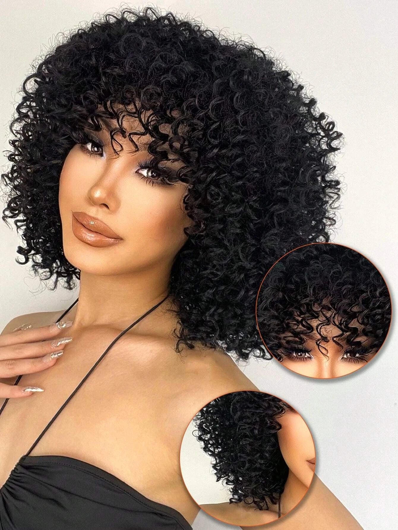 Nimoki Instant Chic Curly Bangs Transformation - So Real Fashion