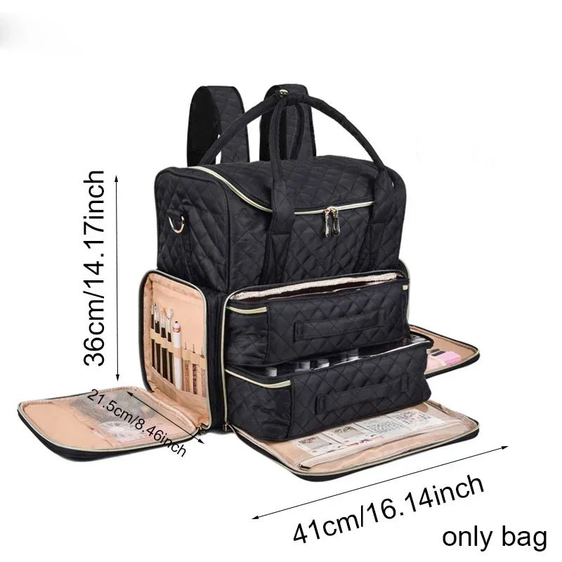 Portable Nail Polish Essential Oil Travel Organizer - So Real Fashion