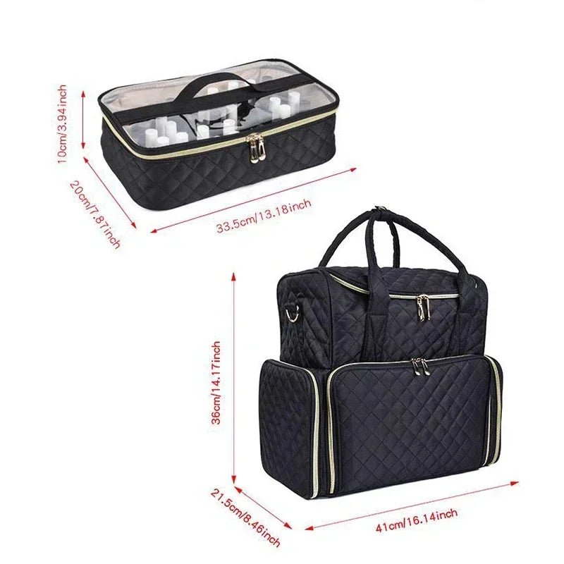 Portable Nail Polish Essential Oil Travel Organizer - So Real Fashion