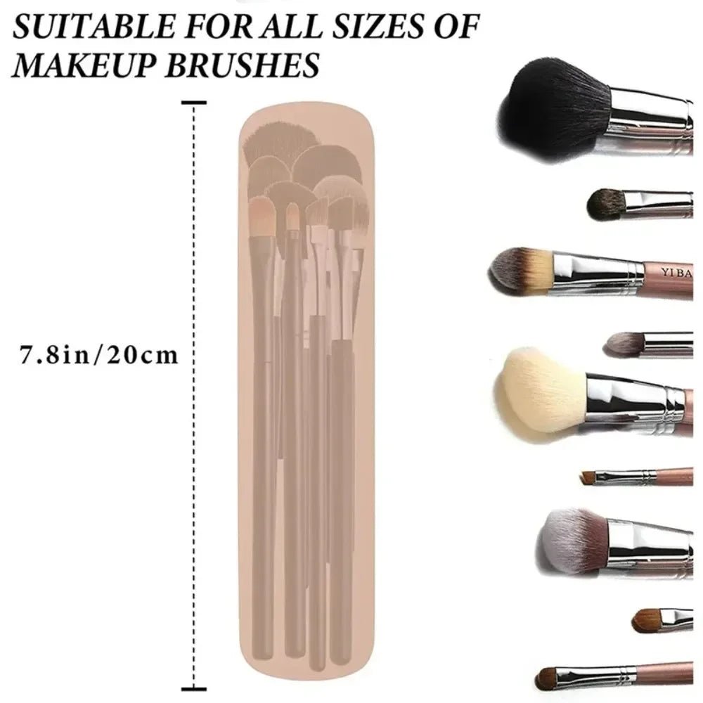 Travel Makeup Brush Organizer Waterproof Portable Chic - So Real Fashion