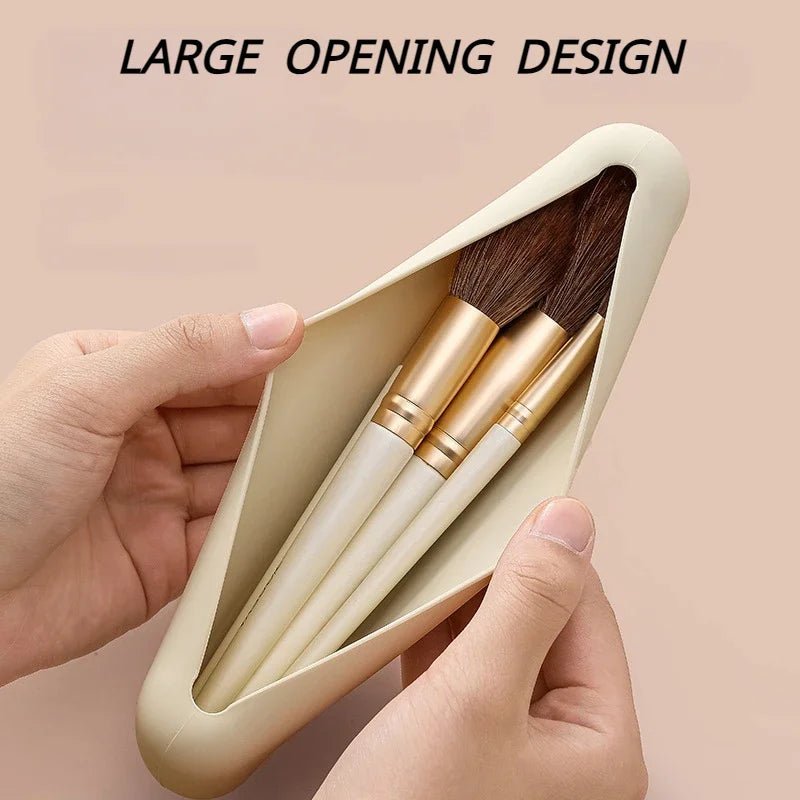 Travel Makeup Brush Organizer Waterproof Portable Chic - So Real Fashion